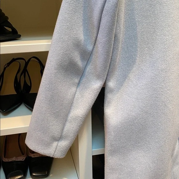 Banana Republic Light Blue Coat - GUC. Size S. - Picture 9 of 12